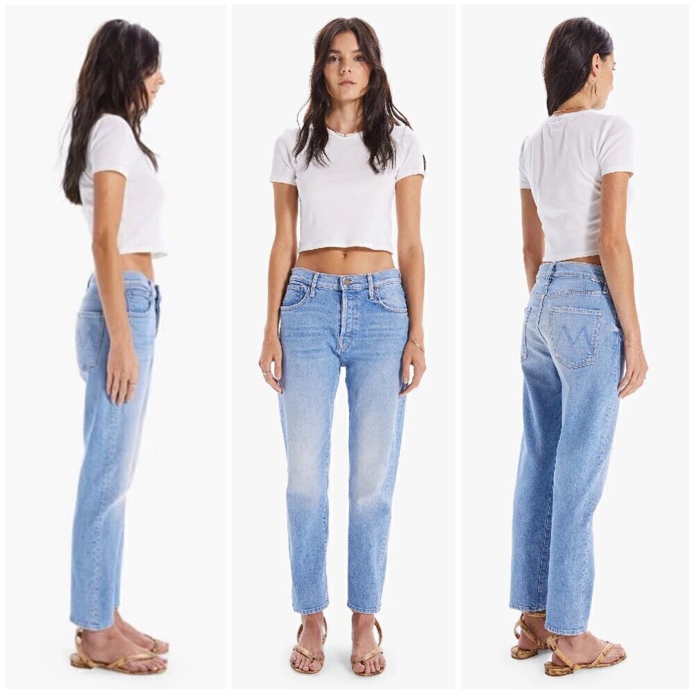 💕MOTHER The Scrapper Ankle Jeans ~ Camera Obscura 28 NWOT